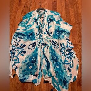 Beautiful Catherine’s kimono in various blues